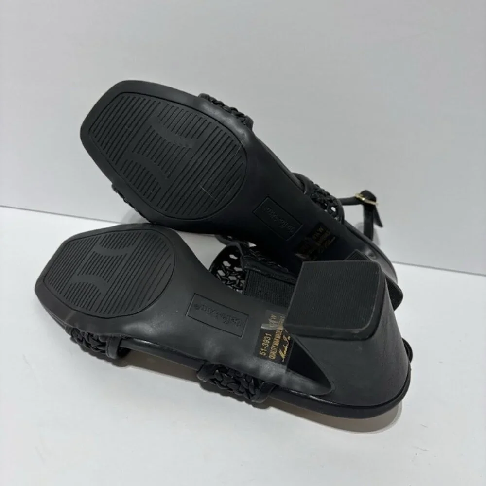 Bella Vita Women’s Xannon Black Slingback Sandals, Size 6.5 Wide